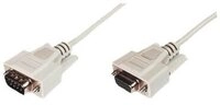 DIGITUS Datatransfer Verl&auml;ngerungskabel,DSub9/St-DSub9/Bu,3m