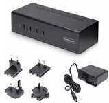 STARTECH KVM Switch Dual Monitor DP 4K