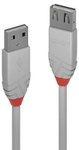 Lindy 36711 USB Kabel USB 2.0 0,5 m USB A Grau