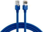 RJ45 Patchkabel Cat.5e F/UTP LSZH, Draka UC300 TM11 blau 7,5m