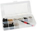 InLine&reg; Schraubenset mit Schraubendreher, 411-teilig