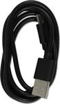 2GO USB Lade-/Datenkabel Micro-USB 100cm PET-B schwarz
