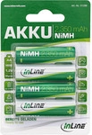 InLine&reg; NiMH-Akku, Mignon (AA), 2350mAh, im 4er Blister