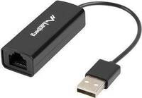 LANBERG USB->RJ45 Netzwerkkarte USB 2.0 1x RJ45 100MB Kabel