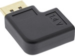 InLine&reg; DisplayPort Adapter, DisplayPort Stecker / Buchse rechts gewinkelt
