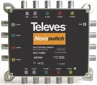 Televes 5x2-fach Guss-Verteiler SAV525G NEVO VD:4-6dB 5-2400MHz 714905