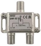 WISI Verteiler 2-fach DM02D 5-1300MHz 3,7dB Klasse A (+10dB)