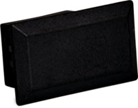 Blindstopfen Kunststoff schwarz f&uuml;r Bohrungen, E2000&reg;/SC simplex/LC duplex