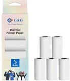 G&G Thermopapier-Etiketten 5 x 90 St&uuml;ck 57mm x 30mm