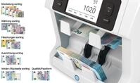 Safescan 2995-SC Banknotenz&auml;hler 2xF&auml;cher, 7-fache Pr&uuml;fung