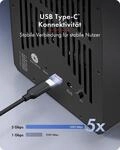 RAID-System IcyBox Heart RAID 3705 5x 2,5"/3,5" SATA HDD/SSD