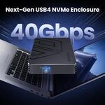 GRAUGEAR externes M.2-SSD-Geh&auml;use mit PCIe 4.0 USB-C