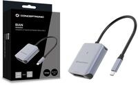 CONCEPTRONIC Kartenleser USB-C3.2->CFEXPRESS2.0 TypB schwarz