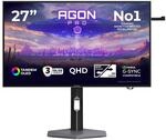 67,3 cm (26.5"") 2560 x 1440 Pixel AOC AGP277QKDC 16:9 Quad HD OLED 0,03 ms 720...
