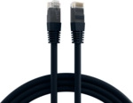 RJ45 Patchkabel Cat.6 U/UTP PVC, CCA schwarz 3m