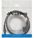 LANBERG Netzkabel CEE 7/7 90&deg;->IEC 320 C5(MICKEY) 1,8m VDE