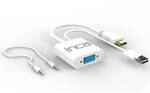 INCA Adapter IVTH-01 HDMI auf VGA(+USB und Audiokabel)