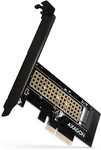 PCEM2-N PCIe-3.0-x4-Adapter, 1x M.2-NVMe-SSD, bis 2280 - passive K&uuml;hlung