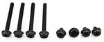 XSPC Schraubenset 6-32UNC - schwarz