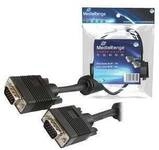 MediaRange VGA-Kabel Anschl. HD 15pin St/St 15.0m schwarz