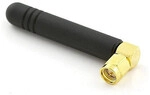 Antenne 2,4 GHz 2dBi Stummel Mini Omni indoor R-SMA schwarz