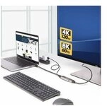 STARTECH 30cm HDMI auf DP Adapter 8K