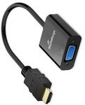 MediaRange HDMI auf VGA (HD15) Video Konverter, 20cm, sw