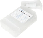 2,5"" HDD protection box for 2 HDD/SSD, white