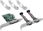 InLine&reg; PCIe Schnittstellenkarte, 2x RS-232 + 1x Parallelport