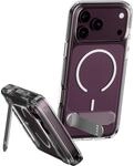 CARE by PanzerGlass Kickstand Case Transparent m. Weiss MagSafe iPhone 17 Pro