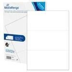 MediaRange Etiketten 210x99mm 150 St. stark haftend wei&szlig;