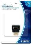 MediaRange HDMI High Speed Winkeladapter 90&deg; schwarz