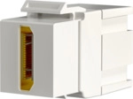 Keystone Einbauadapter HDMI A - A, wei&szlig;