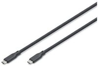 DIGITUS USB 3.2 Kabel Typ C -C Silikon St/St 2m schwarz
