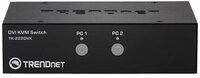 TRENDnet KVM Switch 2-Port DVI/USB/Audio mit Kabeln