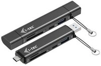 I-TEC USB-C/A Dongle SD TF USB-A USB-C