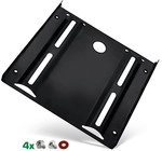 InLine&reg; HDD/SSD Einbaurahmen, 2,5 auf 3,5, mit Einbauschrauben, schwarz