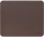 InLine&reg; Maus-Pad Premium Kunstleder, 255x220x3mm, braun