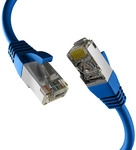 CAT8.1 BLAU 2m RJ45 PATCHKABEL S/FTP PIMF, LSZH 2000MHZ 40GB NETZWERKKABEL