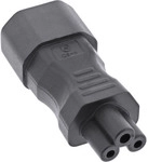 InLine&reg; Netzadapter IEC 60320 C14 / C5, 3pol Kaltger&auml;te / Notebook