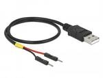 DELOCK Stromkabel USB Typ-A auf 2x Pfostenstecker 30cm