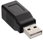 InLine&reg; USB 2.0 Adapter, Stecker A auf Buchse B