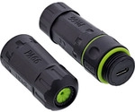 InLine&reg; USB-C-Kabelkupplung, IP68, 2x USB-C Buchse, geschirmt, M20