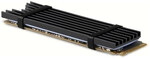 CLR-M2L3 passiver M.2-SSD-K&uuml;hlk&ouml;rper - 2280, 3 mm H&ouml;he, Aluminium, schwarz