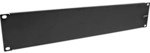 InLine&reg; 19 Blindplatte, 2HE, RAL 9005 schwarz