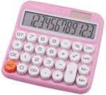 GENIE Tischrechner 612P pink