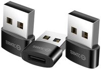 TERRATEC Adapter Connect C20 Set USB-A -> USB-C (3 St&uuml;ck)