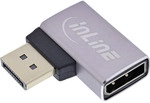 InLine&reg; DisplayPort 1.4 Adapter, DisplayPort Stecker / Buchse, 90&iuml;&iquest;&frac12; links,...