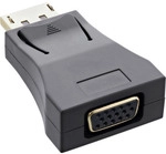 InLine&reg; DisplayPort Konverter, DisplayPort Stecker auf VGA Buchse, FullHD/60Hz