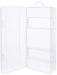 InLine&reg; Kleinteilebox, 5 F&auml;cher, Abmessungen: 206x107x33mm, transparent